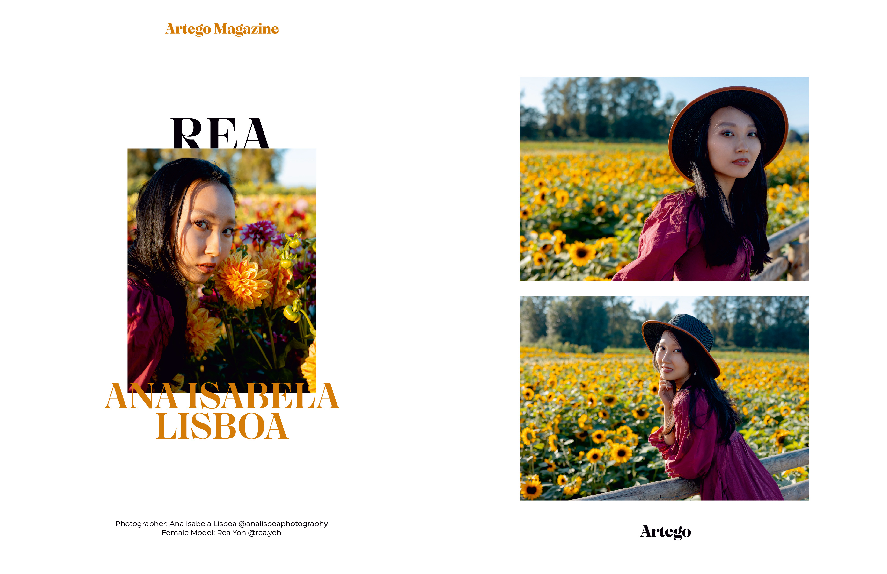 ARTEGO MAGAZINE - PORTRAIT OCTOBER ISSUE 556