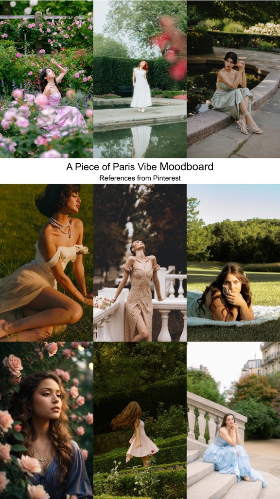 parisian creative photoshoot